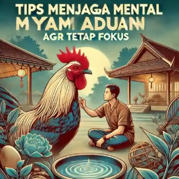 Tips Menjaga Mental Ayam Aduan agar Tetap Fokus